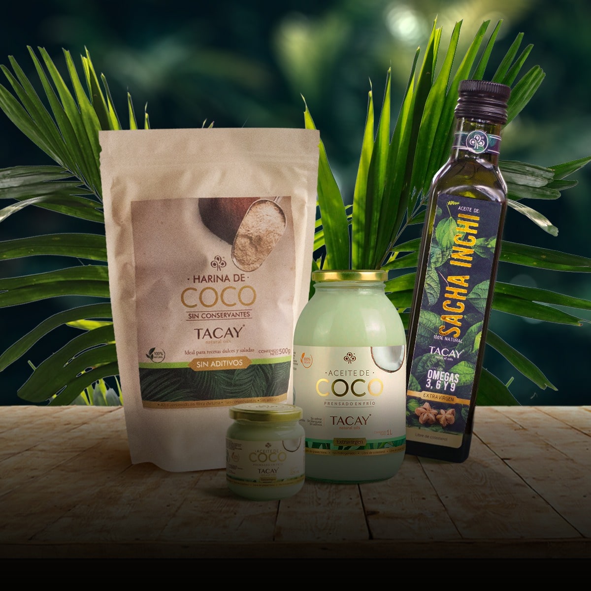 Aceite de Coco 1 Litro - Tacay Natural Oils