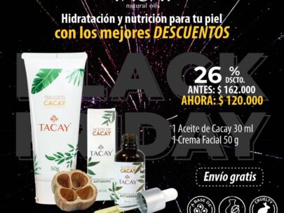 Kit Dúo aceite de cacay y crema Facial